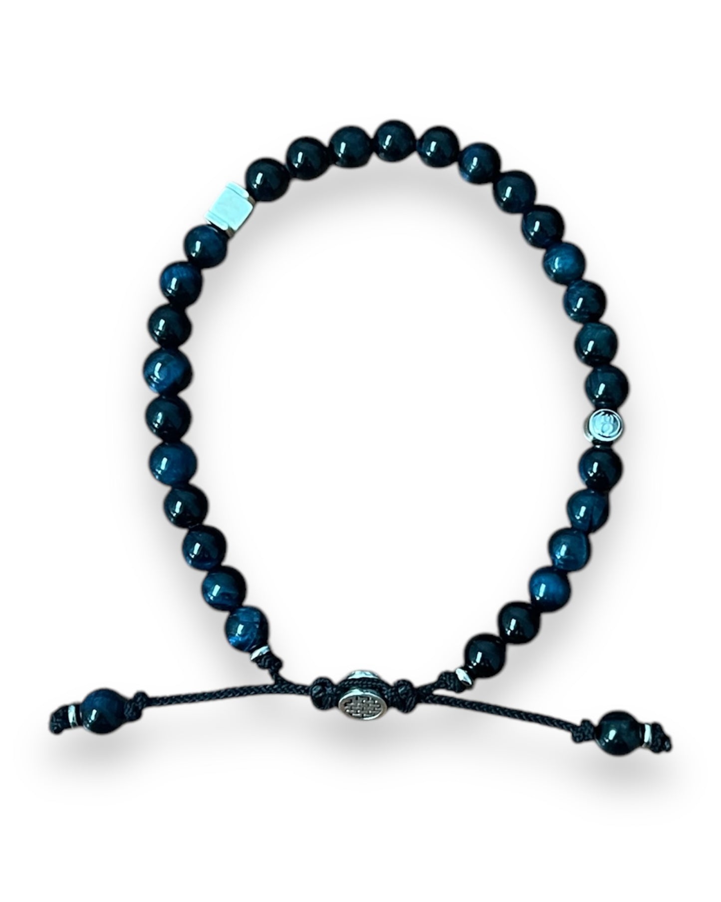 BLUE ONIX MATTE BRACELET