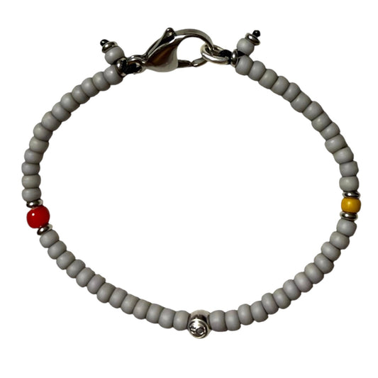 GRADE 4MM BRACELET STAINLESSTEEL 8”
