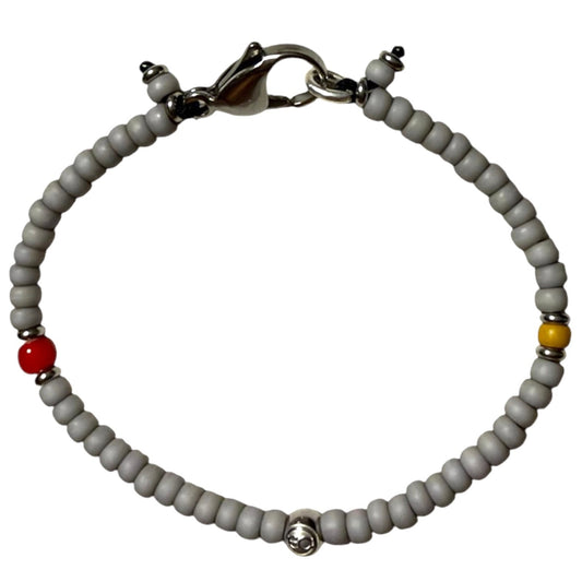 GRADE 4MM BRACELET STAINLESSTEEL 8”