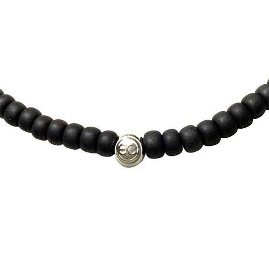 BLACK ONIX MATTE BRACELET 8”