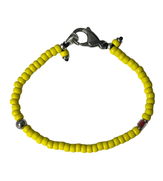 YELLOW  BRACELET