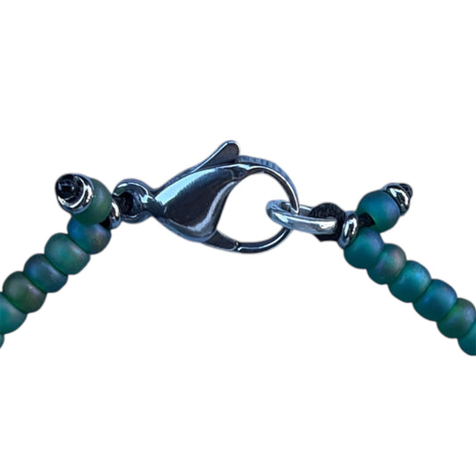 AQUA BLUE BRACELET 8”