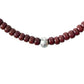 Burgundy Brown (Dark Wine Red). Bracelet